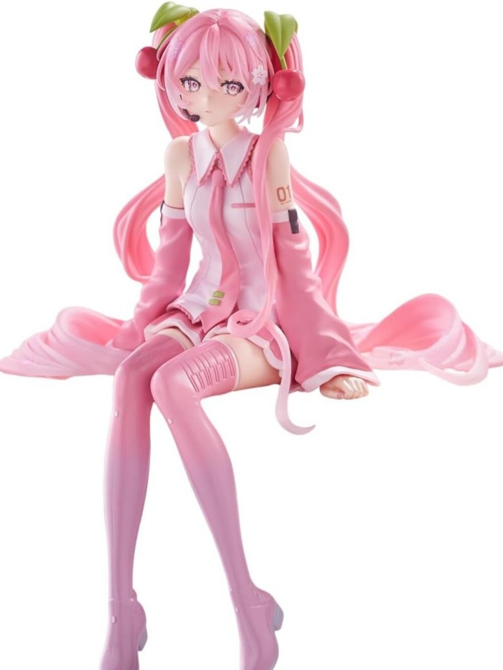 Sakura Miku Noodle Stopper Figure Statue - Cute Japanese Anime Collectible Decor